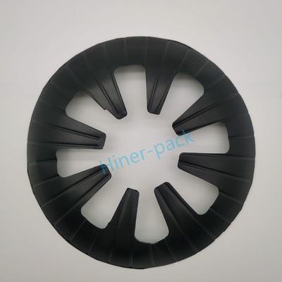 satın al 8 inç Siyah ESD Wafer Kapak tampon yuvarlak geri dönüştürülebilir online manufacture