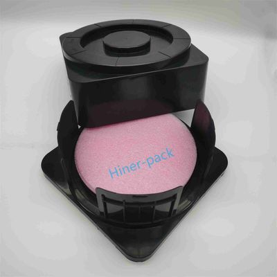 satın al Özel ODM 6 Inch Black Conductive PP Yarı iletken imalatı için yatay vafer gönderici online manufacture
