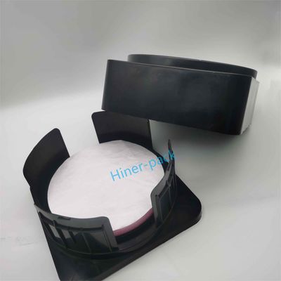 satın al 6 inç Siyah ESD Yatay Wafer Taşıyıcı Temiz Odada Taşıma İçin ROHS Uyumlu online manufacture