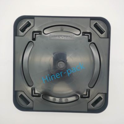 satın al 8 Inch Black Multi Horizontal Wafer Shipper Kaseti Wafer Fab OEM'de Kullanılır online manufacture
