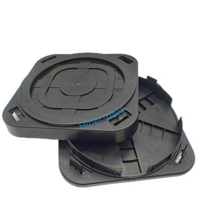 satın al Standart Wafer Yarım iletken kaseti12 Inch Siyah ESD Wafer Depolama Kutusu online manufacture