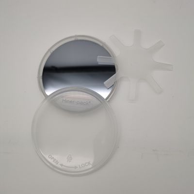 satın al Açık Polypropylene Tek Wafer Taşıyıcı Set Kapak ve Wafer Fab için Bahçeli Temel ile online manufacture