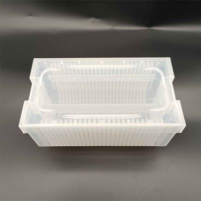 satın al Şeffaf Görsel Dikdörtgen Wafer Kutusu Kapak ve Altıyla Düşük Gaz Sertifikası ve RoHS Standartına Uygun online manufacture