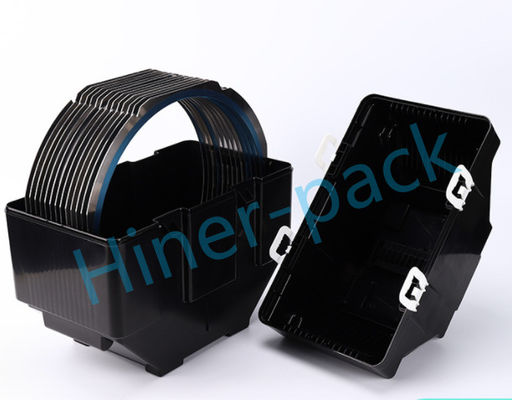 SGS Uyumlu Wafer Flex Çerçeve 12 Inch 300mm İletici PP Malzeme Wafer Depo Kutusu