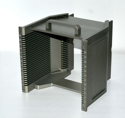 Anti-Statik 8 Inch 25 Slot Metal Wafer Kaseti Dikey Alüminyum Malzemesi
